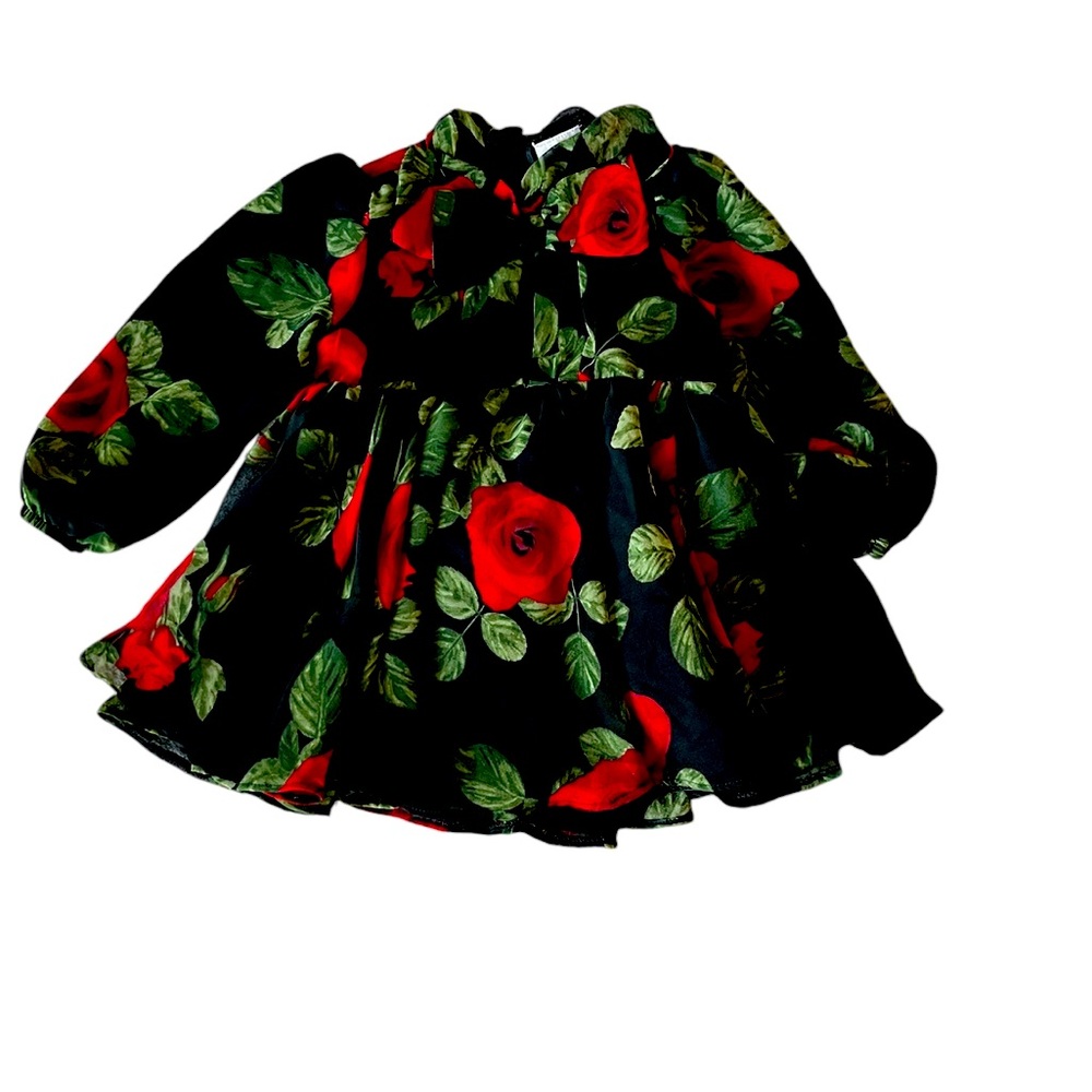 Two infant girl outfits plus Sacred Parenting Book Size-6-9 months